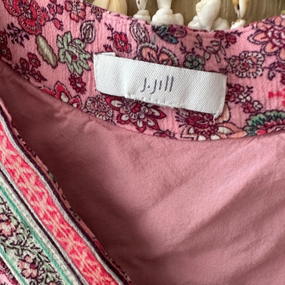 J. Jill Flounced Hem Maxi Dress (4X) - Picture 4 of 7